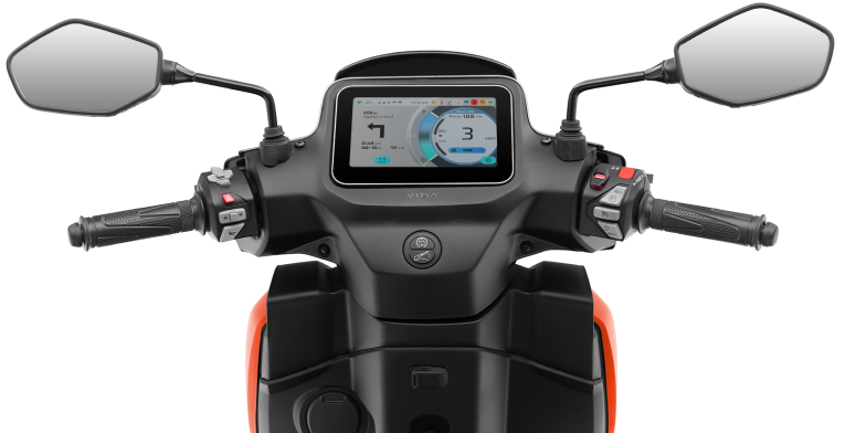 Vida V2 Plus battery removed and placed on home charging dock indoors